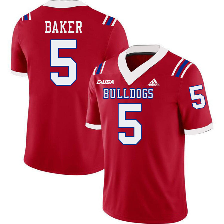 Blake Baker Louisiana Tech Jersey,LA Tech Bulldogs Football Jerseys,Uniforms,Gears-Red